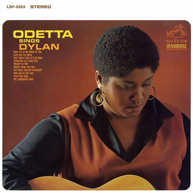 Odetta Sings Dylan album cover
