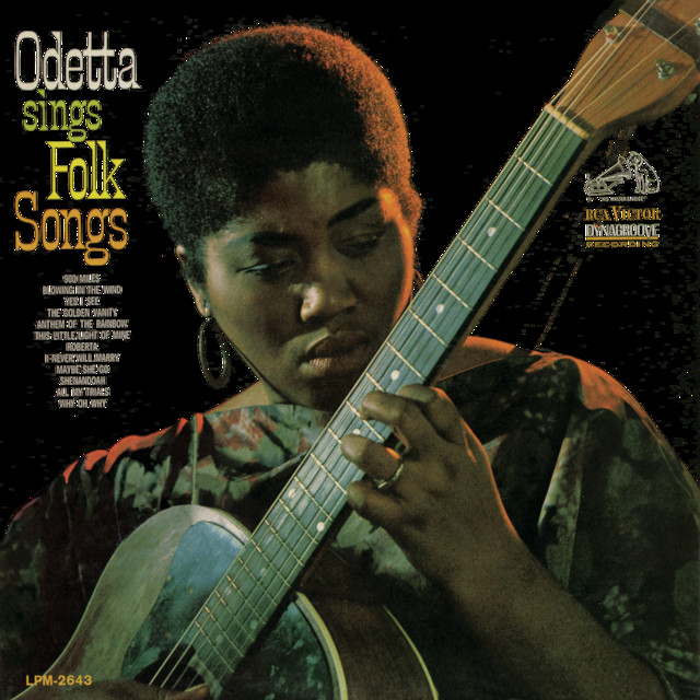 Odetta Sings Folk Songs album cover