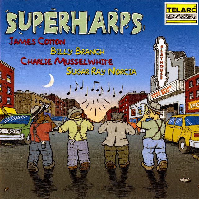 Superharps album cover