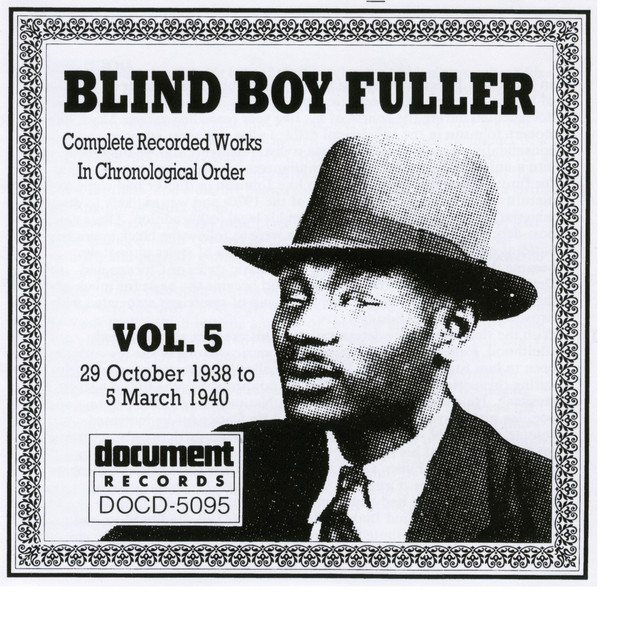 Blind Boy Fuller Vol. 5 1938 - 1940 album cover
