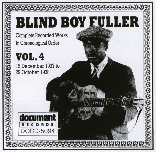 Blind Boy Fuller Vol. 4 1937 - 1938 album cover
