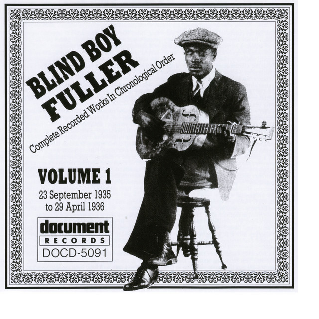 Blind Boy Fuller Vol. 1 1935 - 1936 album cover