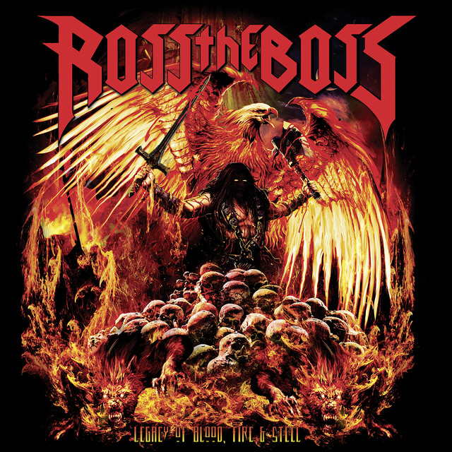 Legacy of Blood, Fire & Steel album cover