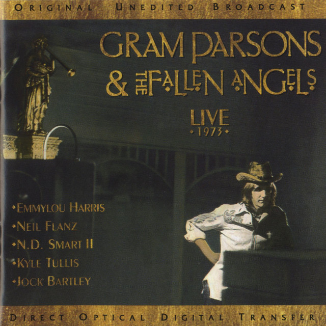Gram Parsons & The Fallen Angels: Live 1973 album cover