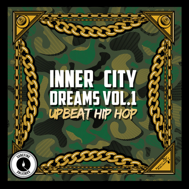 Inner City Dreams, Vol. 1: Upbeat Hip Hop album cover