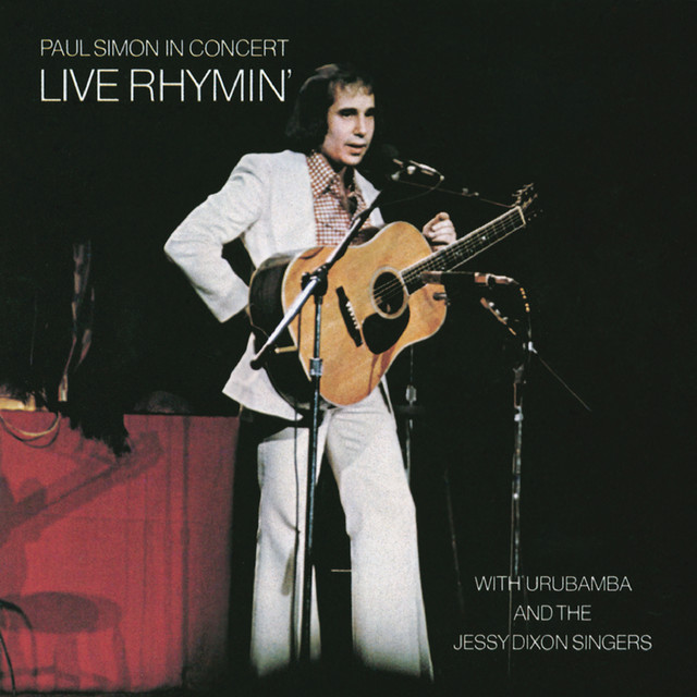 Paul Simon In Concert: Live Rhymin' album cover