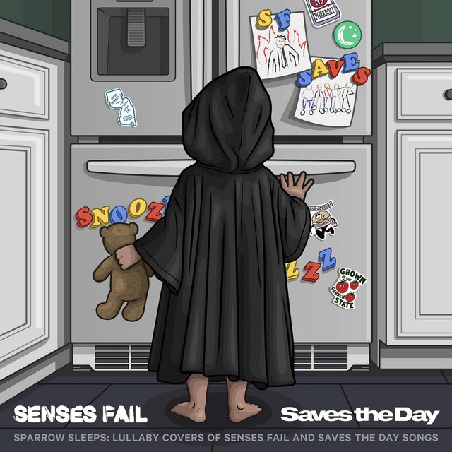 Lullaby covers of Senses Fail and Saves the Day songs album cover