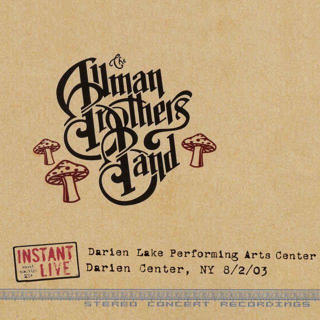 Darien Center, NY 8-2-03 album cover