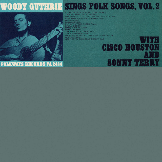 Woody Guthrie Sings Folk Songs, Vol. 2 album cover
