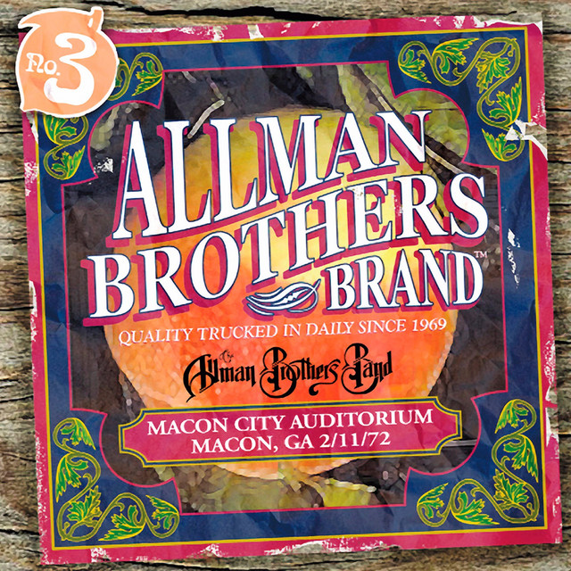 Macon City Auditorium 2/11/72 album cover