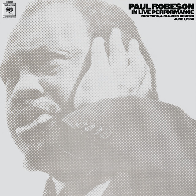Paul Robeson Live in New York 1958 (2024 Remastered Version) album cover