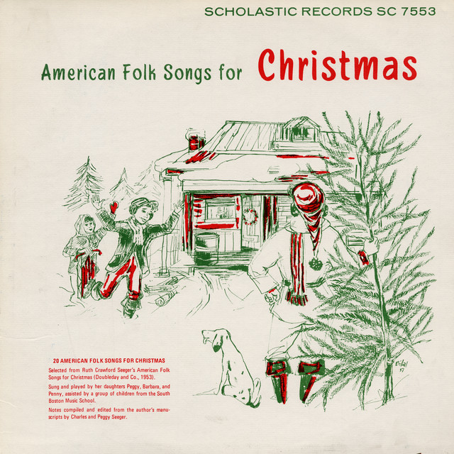American Folk Songs for Christmas album cover
