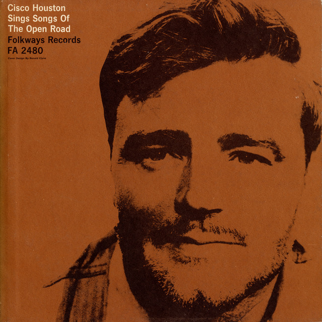 Cisco Houston Sings Songs of the Open Road album cover