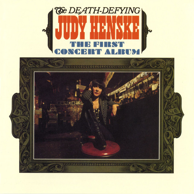 The Death Defying Judy Henske: The First Concert Album (Live) album cover