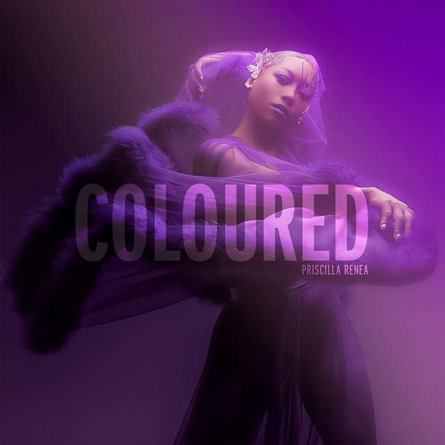 Coloured album cover