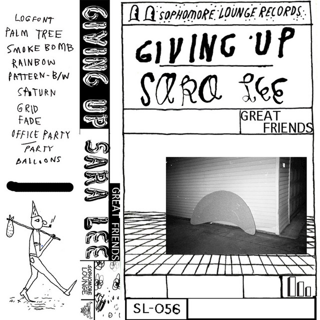 Split with Giving Up & Saralee album cover