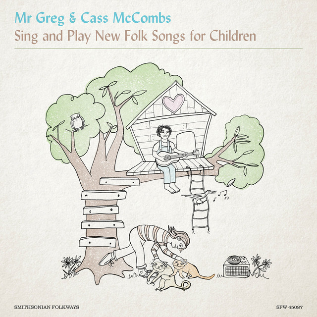 Mr. Greg and Cass McCombs Sing and Play New Folk Songs for Children album cover