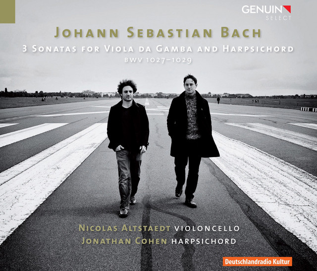 Bach: 3 Sonatas for Viola da Gamba & Harpsichord album cover