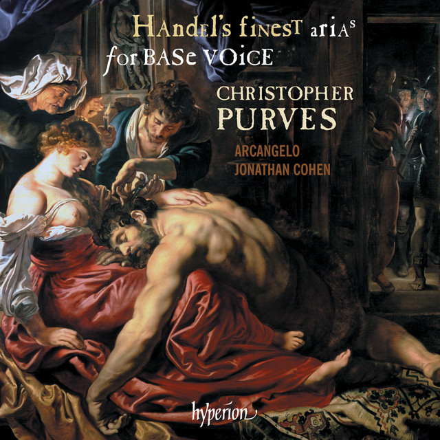 Handel: Finest Arias for Base (Bass) Voice, Vol. 1 album cover