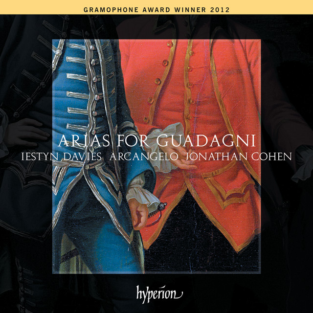 Arias for Guadagni: The First Modern Castrato album cover