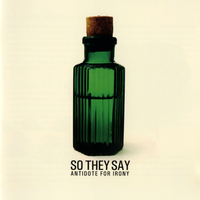Antidote For Irony album cover