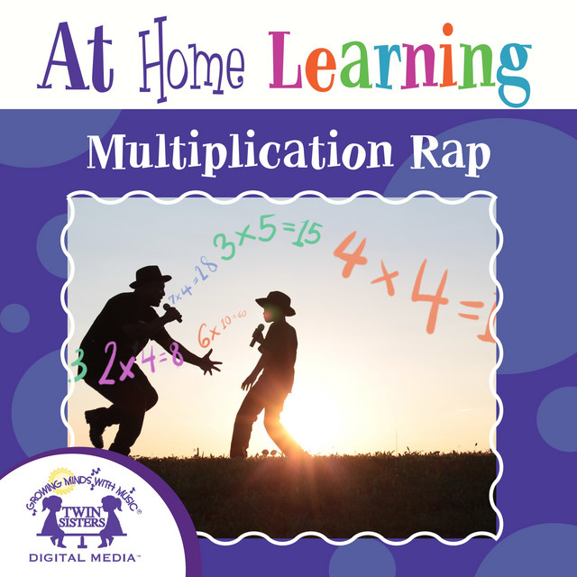 At Home Learning Multiplication Rap album cover