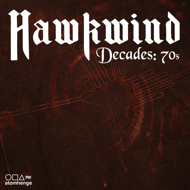 Hawkwind Decades: 70s album cover