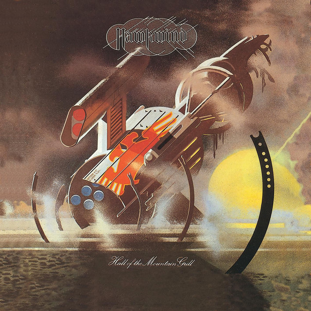 Mellotron M400 as heard on Hall of the Mountain Grill by Hawkwind (1974)