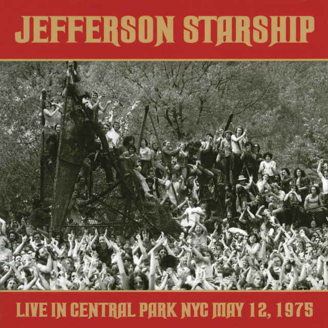 Live in Central Park: May 12, 1975 album cover