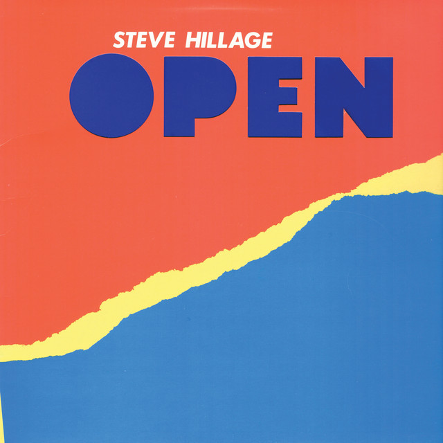 Open album cover