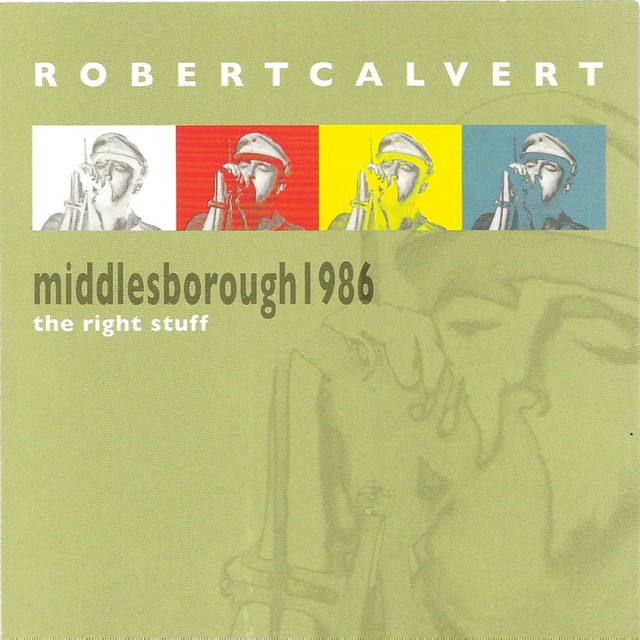 The Right Stuff, Middlesborough 1986 album cover