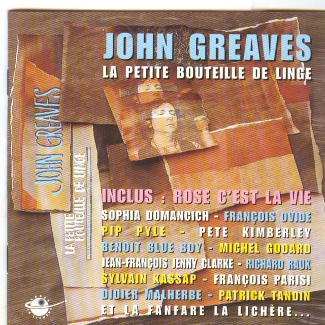 La petite bouteille de linge (Little Bottle of Laundry) album cover