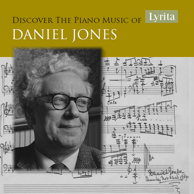 Discover the Piano Music of Daniel Jones album cover