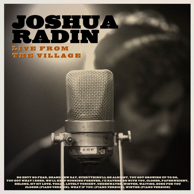 Joshua Radin Live from the Village (Deluxe) album cover