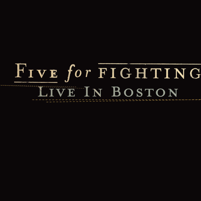 Five For Fighting Live in Boston (Live Nation Studios) album cover