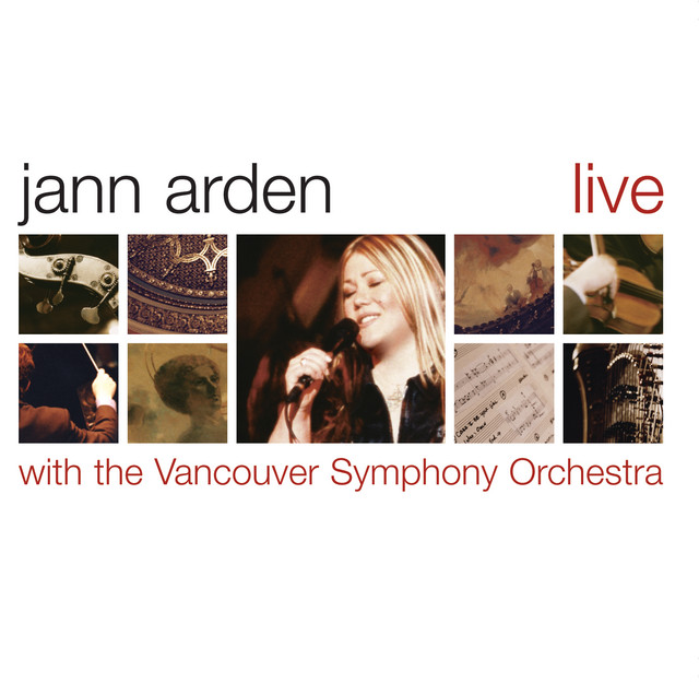 Jann Arden - Live with the VSO album cover