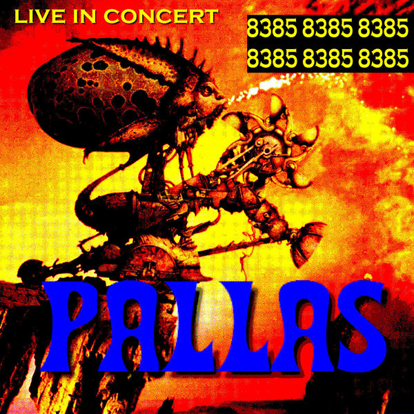 Pallas 8385 Live album cover