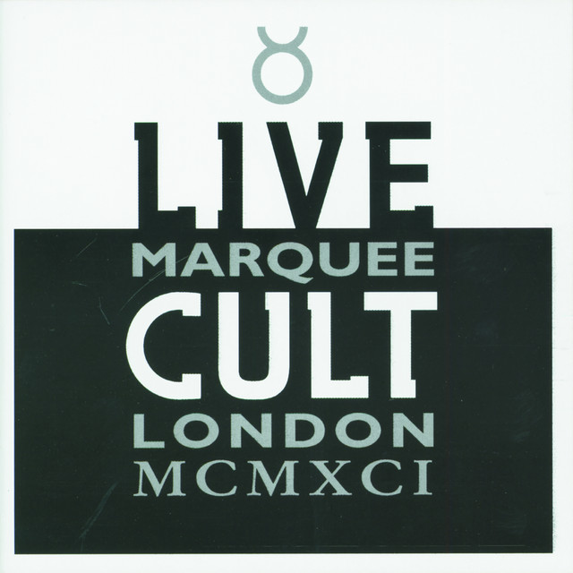 Live Cult - Marquee London MCMXCI album cover