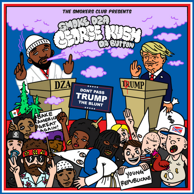 George Kush da Button: Don't Pass Trump the Blunt album cover
