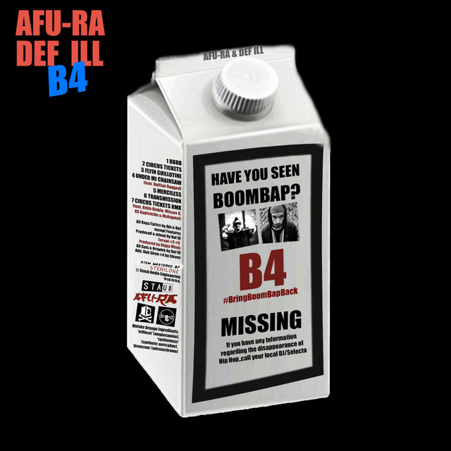 B4: BringBoomBapBack album cover