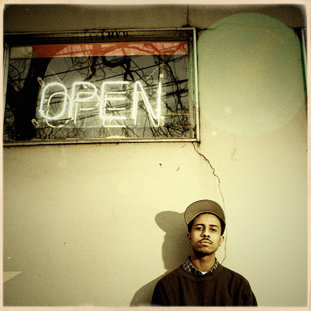 Open album cover