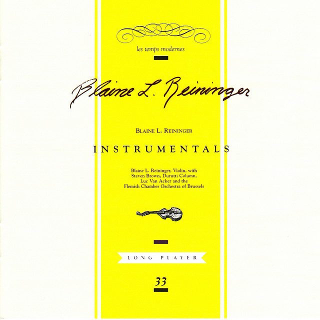 Instrumentals album cover