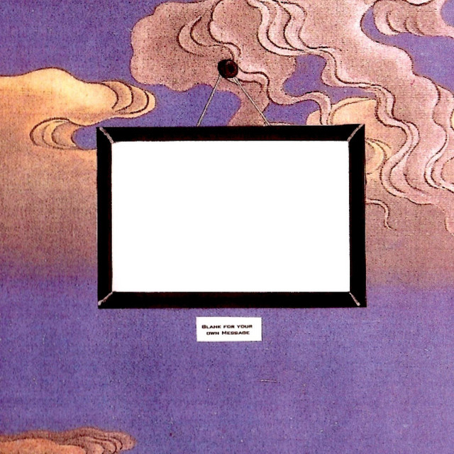 Blank For Your Own Message album cover