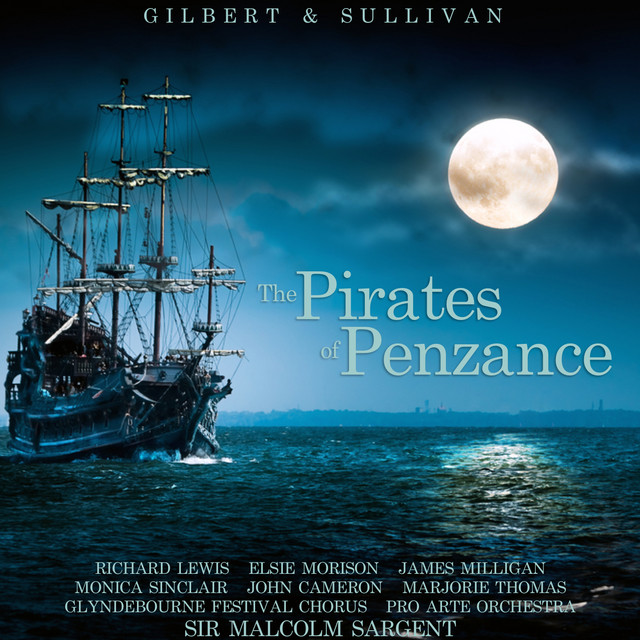 Gilbert & Sullivan: The Pirates of Penzance album cover