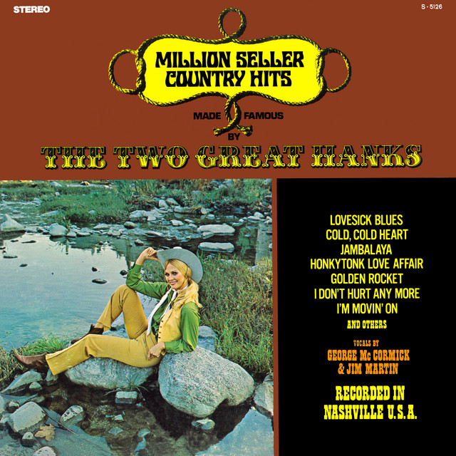 Million Seller Country Hits Made Famous by the Two Great Hanks (Remaster from the Original Alshire Tapes) album cover