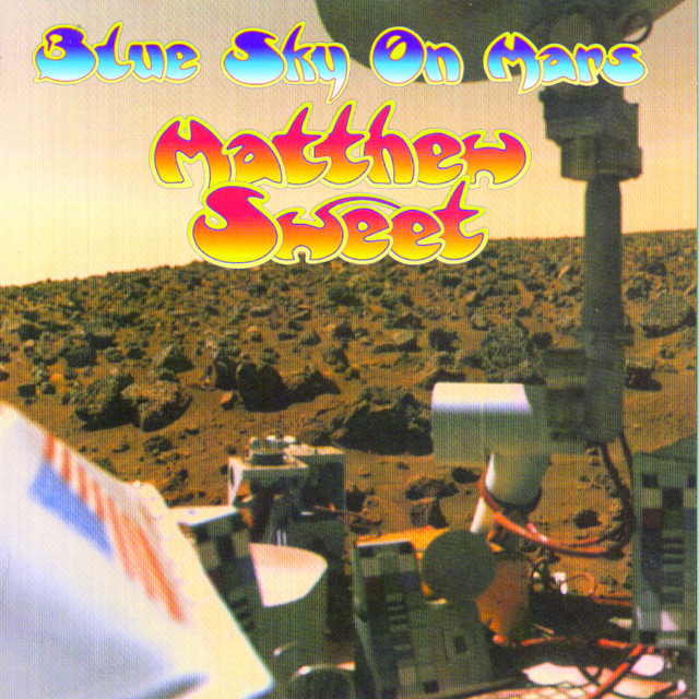 Blue Sky On Mars album cover