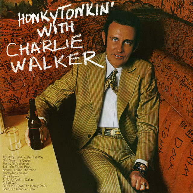 Honky Tonkin' with Charlie Walker album cover