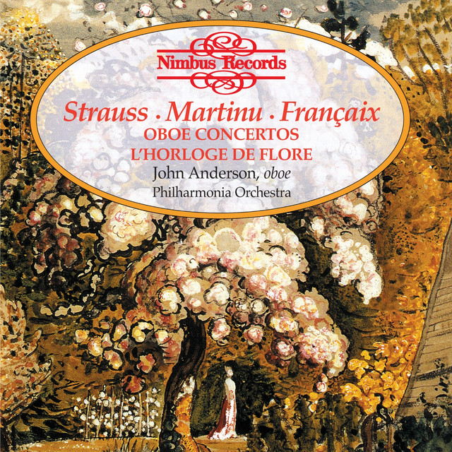 Strauss, Martinu & Françaix: Oboe Concertos album cover