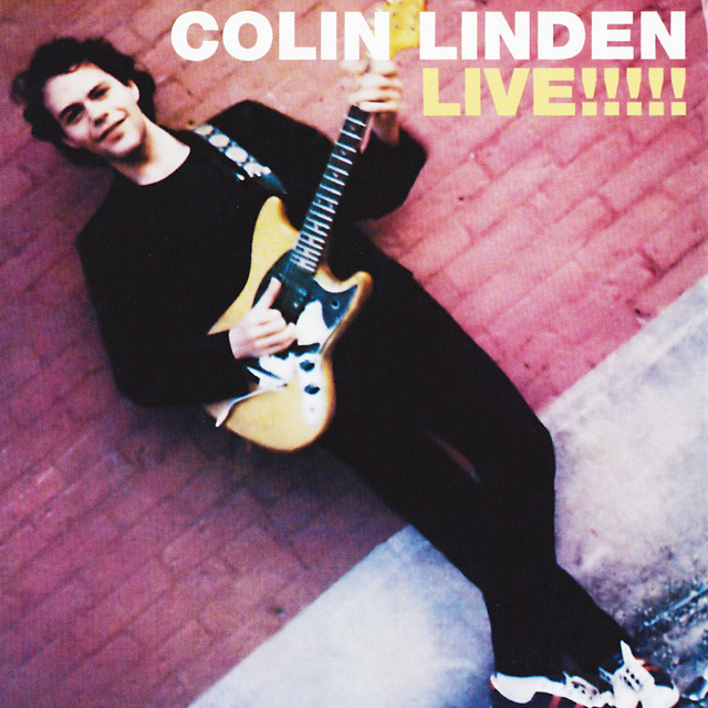 Colin Linden Live! album cover