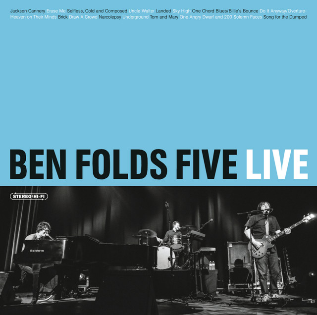 Live album cover